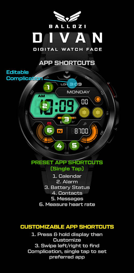 Ballozi DIVAN – Digital Face screenshot