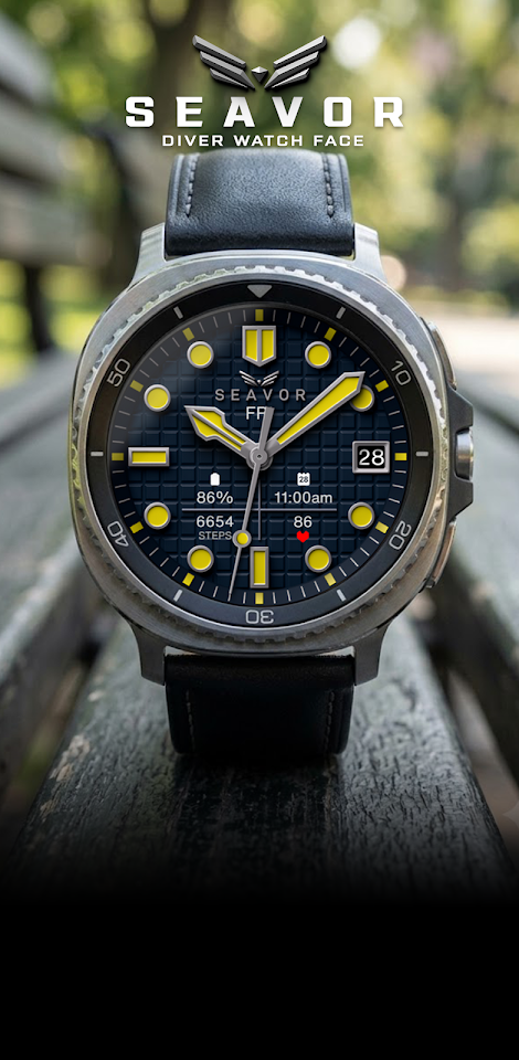 BLZ SEAVOR – Diver Watch Face screenshot