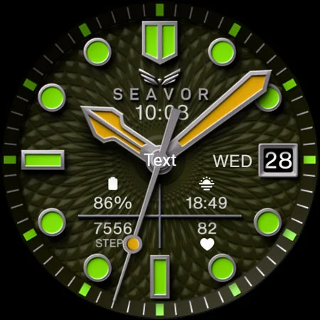 BLZ SEAVOR – Diver Watch Face screenshot
