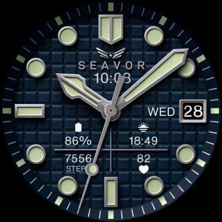 BLZ SEAVOR – Diver Watch Face screenshot