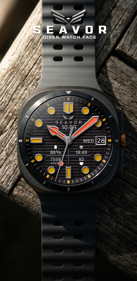 BLZ SEAVOR – Diver Watch Face screenshot
