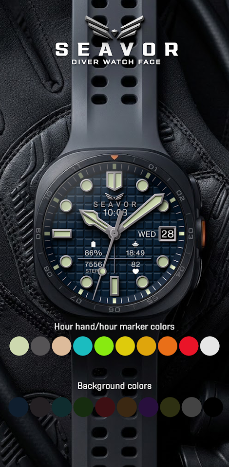 BLZ SEAVOR – Diver Watch Face screenshot