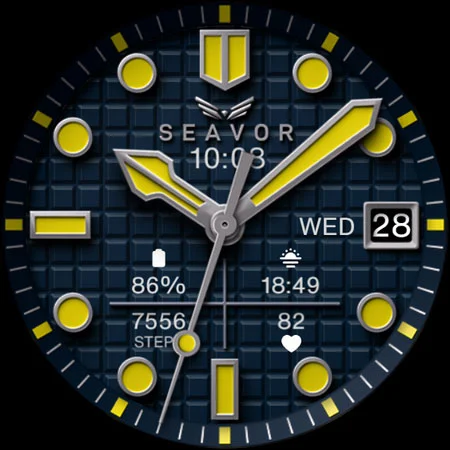 BLZ SEAVOR – Diver Watch Face screenshot