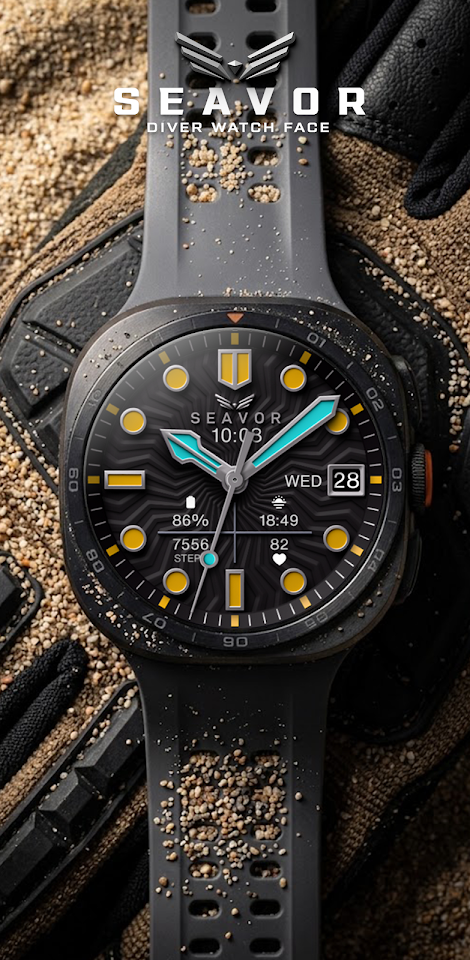 BLZ SEAVOR – Diver Watch Face screenshot