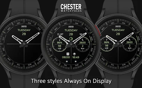Chester Modern watch face screenshot