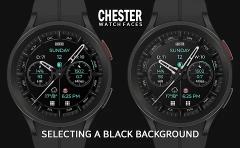 Chester Modern watch face screenshot