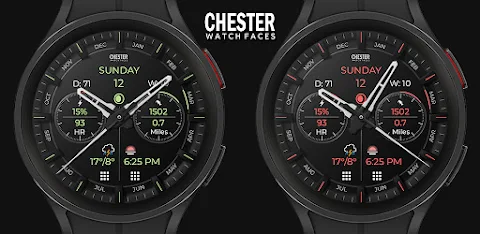 Chester Modern watch face screenshot