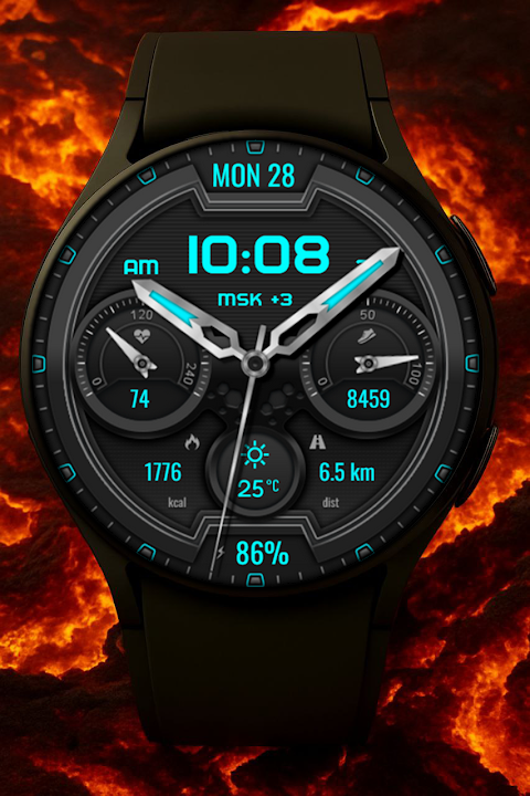 Hybrid Veltora Watch Face screenshot