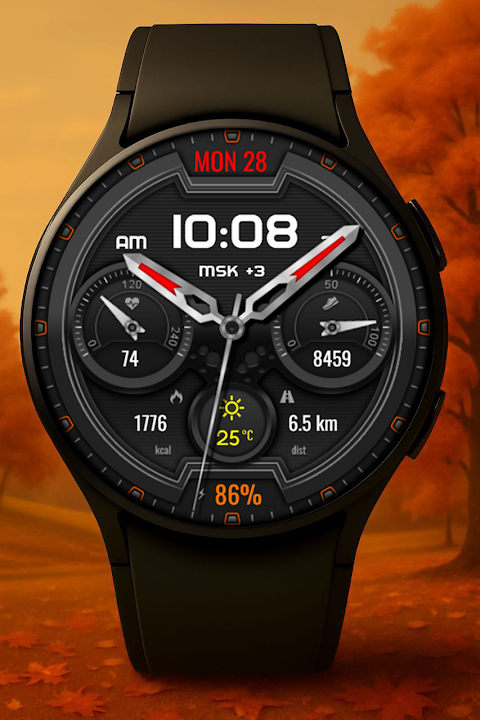 Hybrid Veltora Watch Face screenshot
