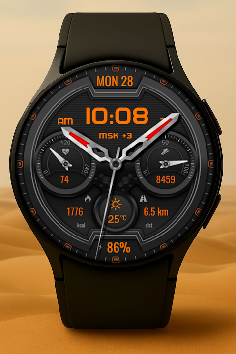 Hybrid Veltora Watch Face screenshot