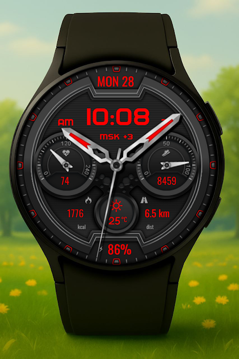 Hybrid Veltora Watch Face screenshot