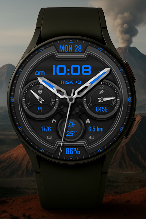 Hybrid Veltora Watch Face screenshot