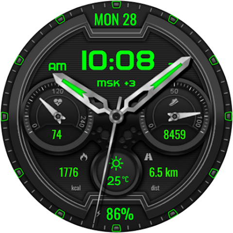 Hybrid Veltora Watch Face screenshot