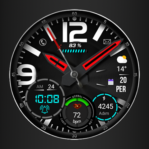 FSW257 Watch face screenshot