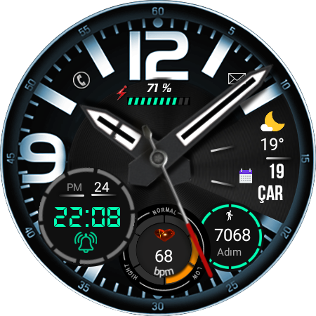 FSW257 Watch face screenshot