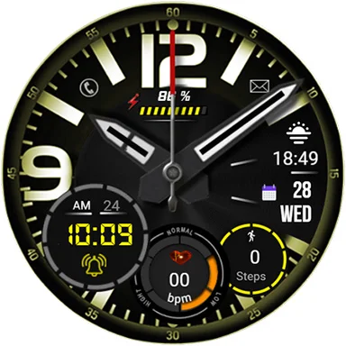 FSW257 Watch face screenshot