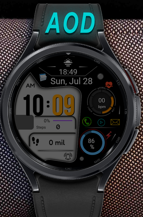 Digital Watchface FSW265 screenshot