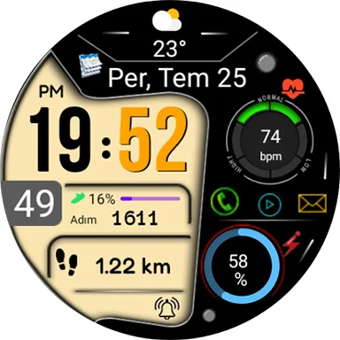 Digital Watchface FSW265 screenshot