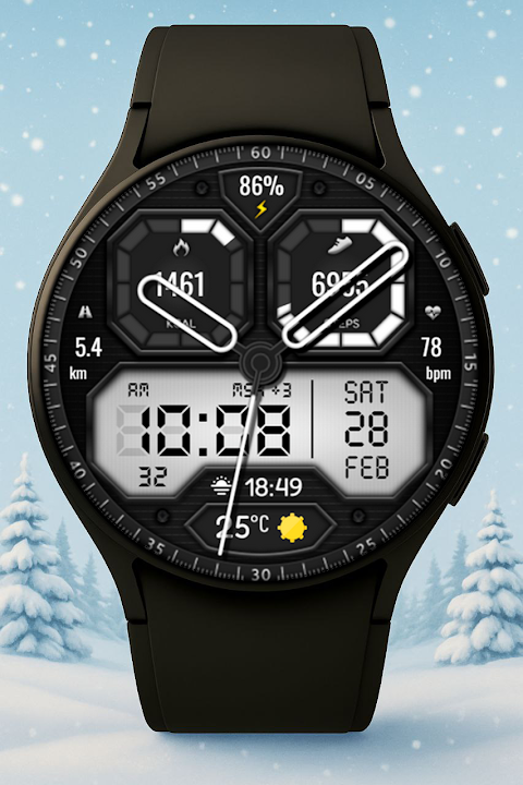 Hybrid 2.0 Watch Face screenshot