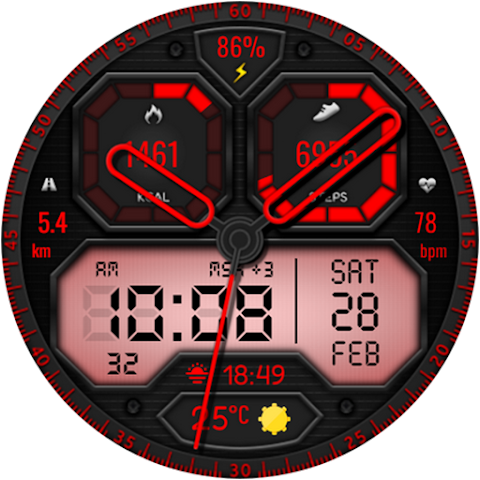 Hybrid 2.0 Watch Face screenshot