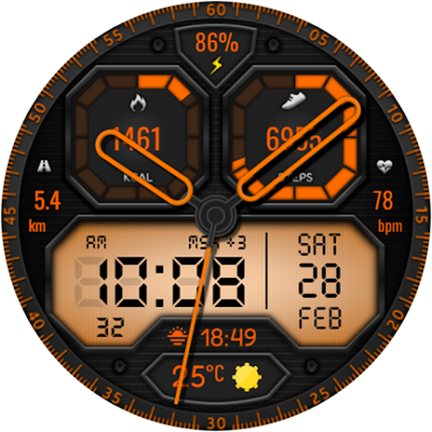 Hybrid 2.0 Watch Face screenshot