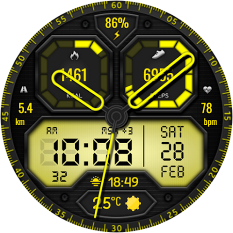 Hybrid 2.0 Watch Face screenshot
