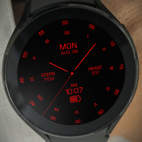 Key095 Analog Gold Watch Face screenshot