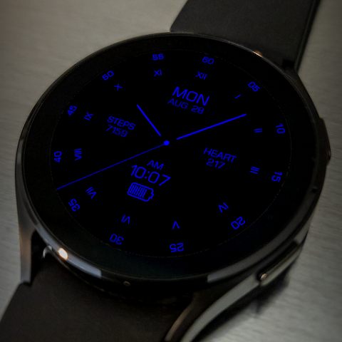 Key095 Analog Gold Watch Face screenshot