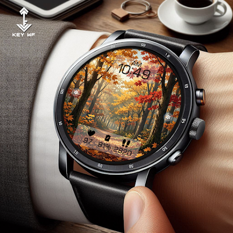 Autumn Forest Watch Face N006 screenshot