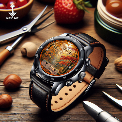 Autumn Forest Watch Face N006 screenshot