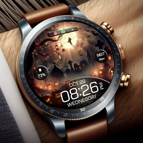 Key WF94 Halloween Watch Face screenshot