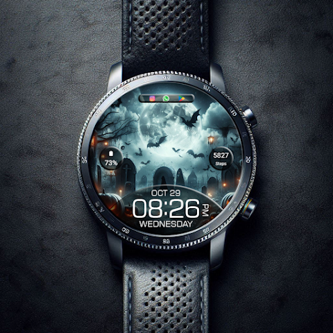 Key WF94 Halloween Watch Face screenshot