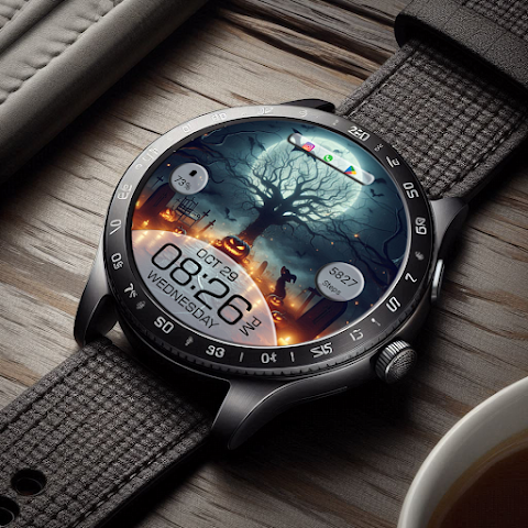 Key WF94 Halloween Watch Face screenshot