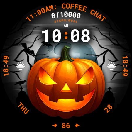 Halloween Animated Watch 084 screenshot