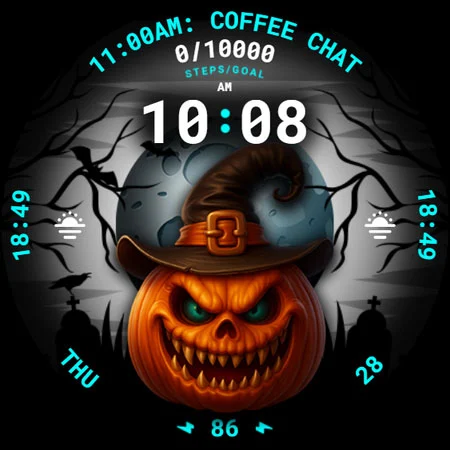 Halloween Animated Watch 084 screenshot