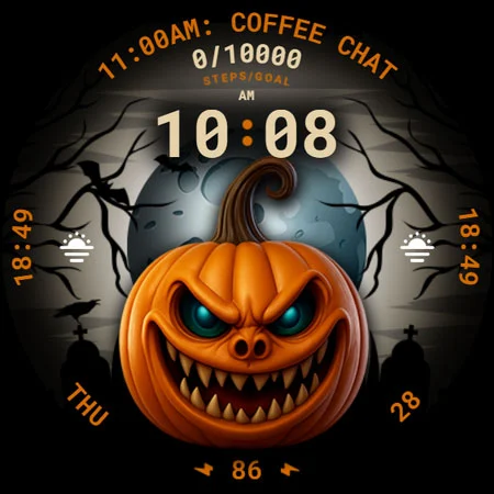 Halloween Animated Watch 084 screenshot