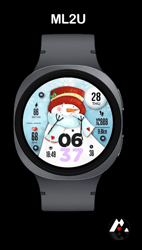ML2U 141 Watch Face screenshot