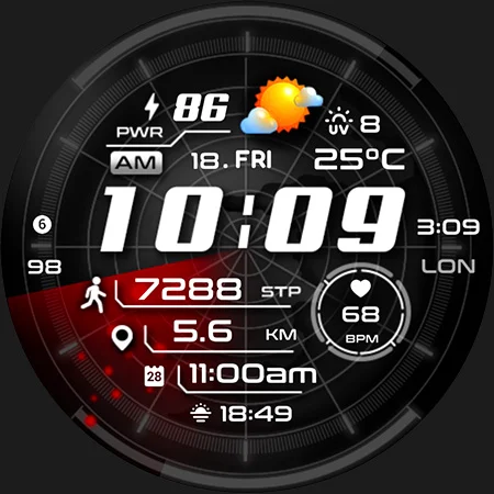 ML2U 282 Watch Face screenshot