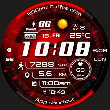 ML2U 282 Watch Face screenshot