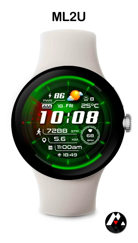ML2U 282 Watch Face screenshot