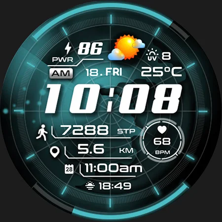 ML2U 282 Watch Face screenshot