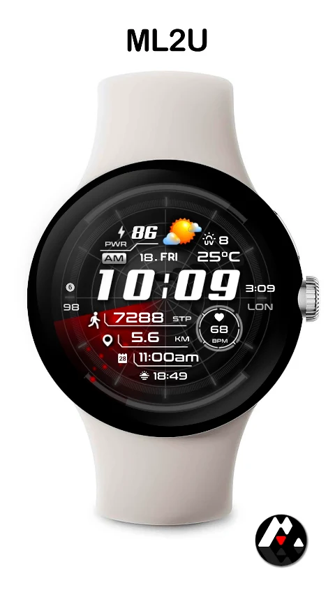 ML2U 282 Watch Face screenshot