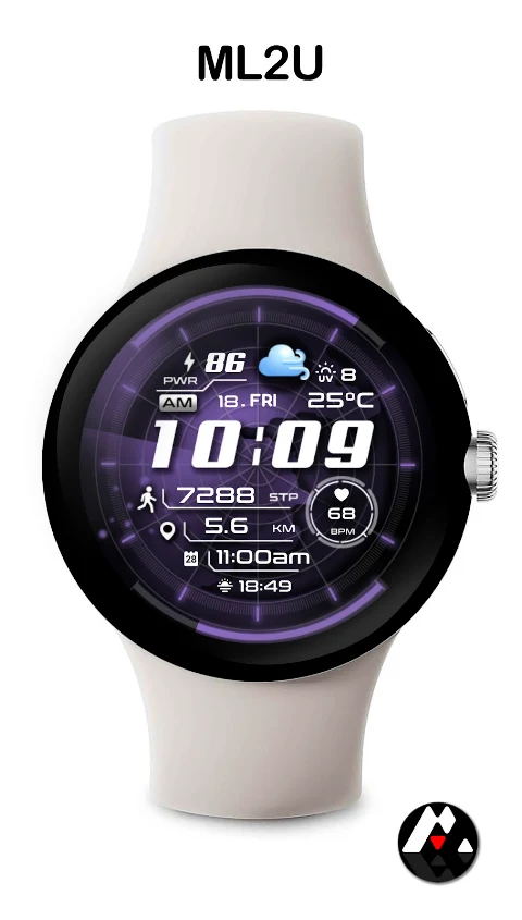 ML2U 282 Watch Face screenshot