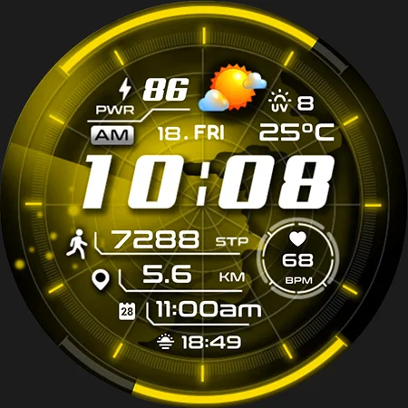 ML2U 282 Watch Face screenshot