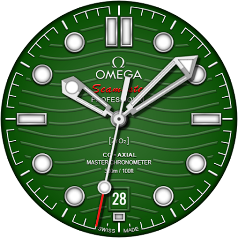 OMEGA Seamaster Watch face screenshot