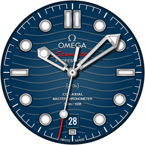 OMEGA Seamaster Watch face screenshot