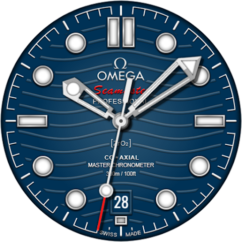 OMEGA Seamaster Watch face screenshot