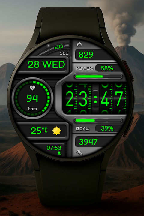 Power Rush Wath Face screenshot