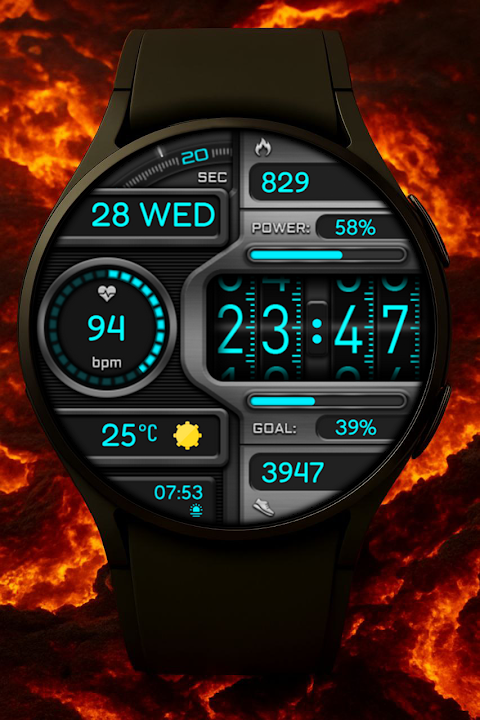 Power Rush Wath Face screenshot
