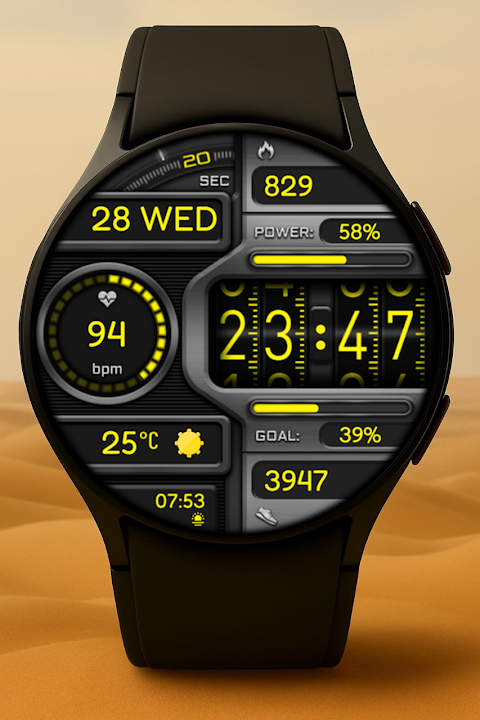 Power Rush Wath Face screenshot